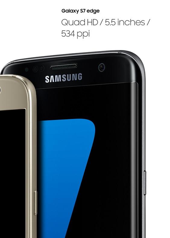 Displej nového SAmsung Galaxy S7 Edge