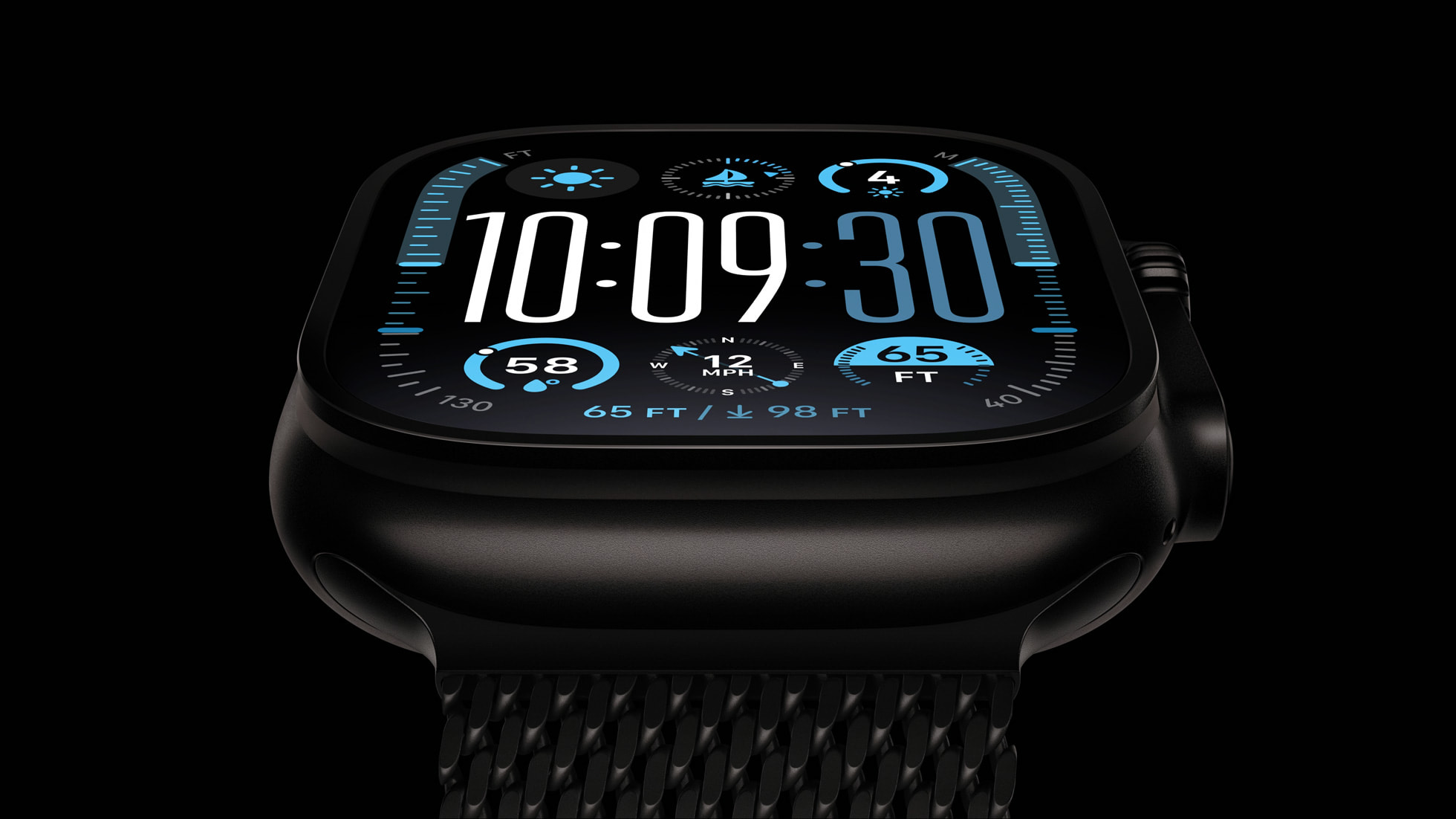 Apple Watch Ultra 2 s řemínkem Ocean