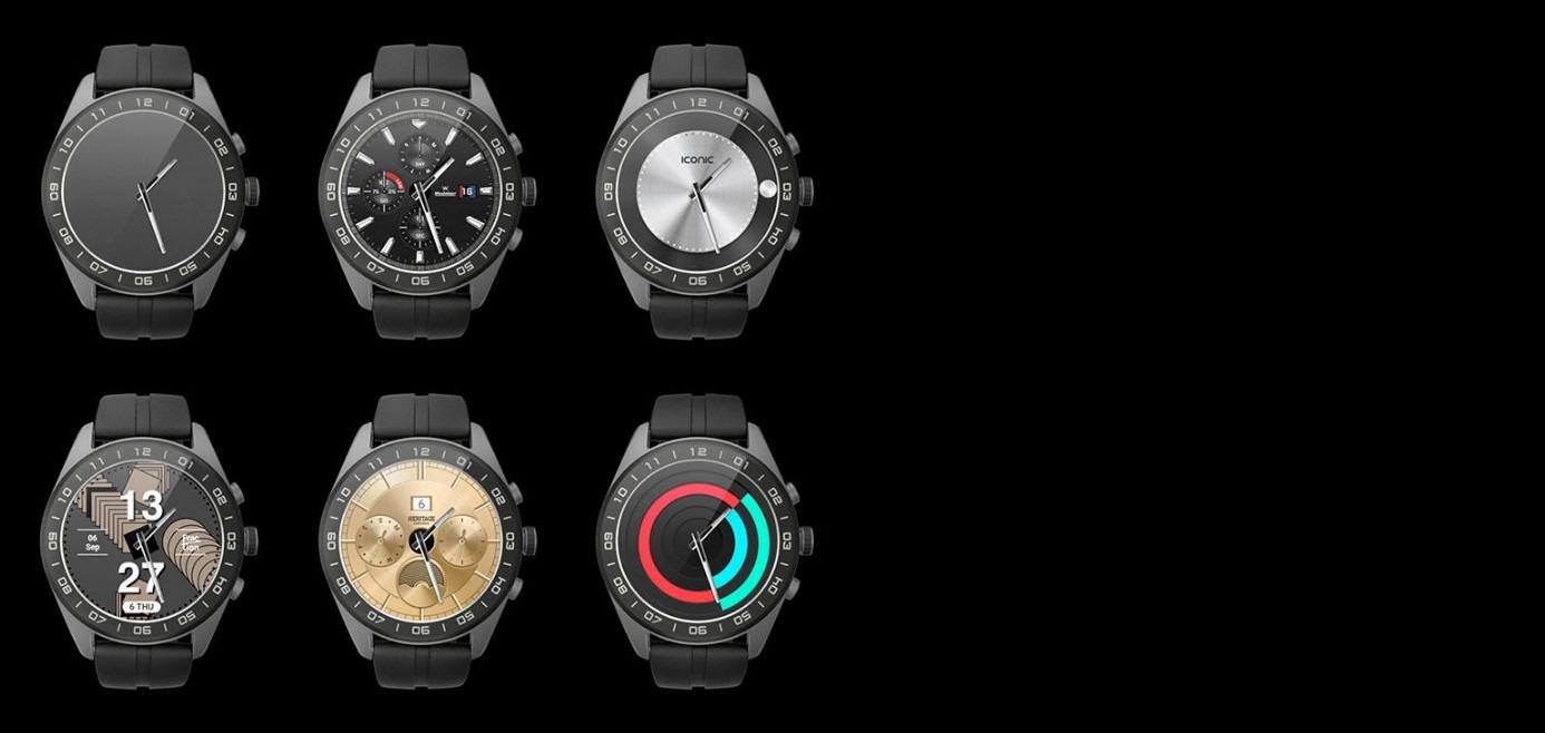 Osobitý styl hodinek LG Watch W7, prostě ciferníky optimalizované vaší náladě, osobnosti a režimu