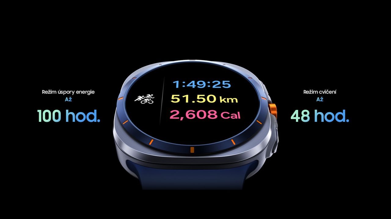 Samsung Galaxy Watch Ultra – sportovní funkce