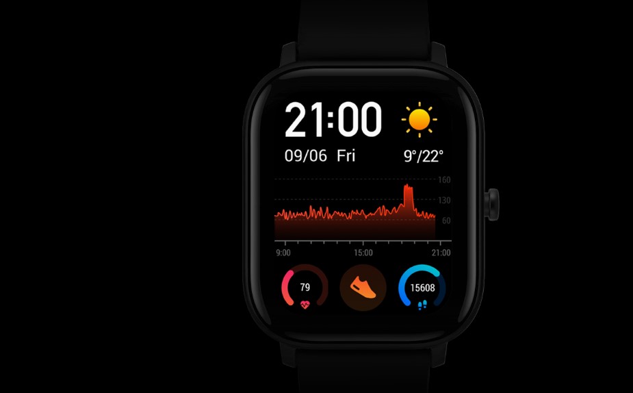 Stylový hranatý displej Xiaomi Amazfit GTS ukryje více informací než jiné chytré hodinky