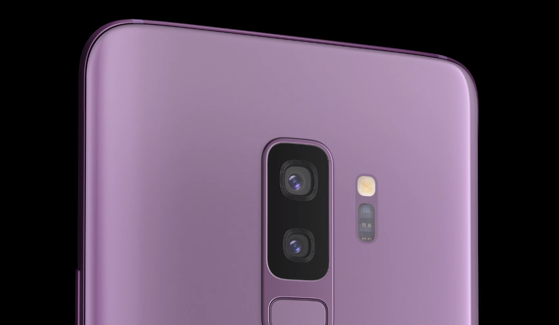 Špičková kamera a duální portrétní kamera u modelu Galaxy S9 Plus