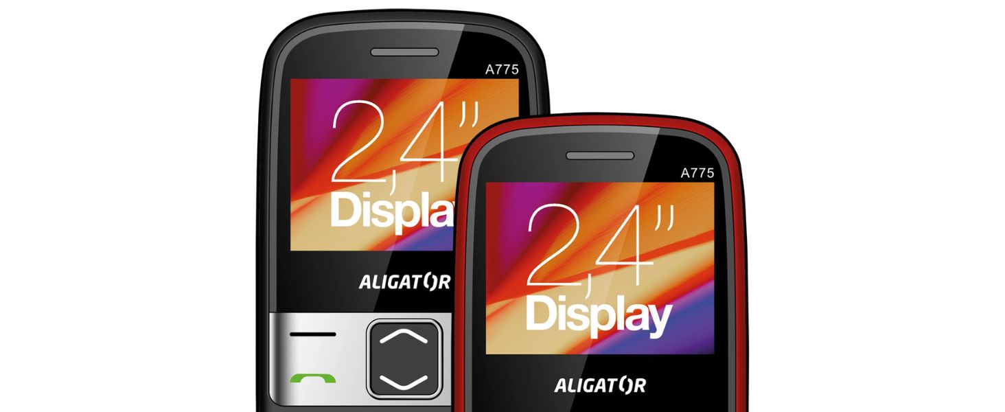 Přitažlivý design, prostorný displej s velkým písmem