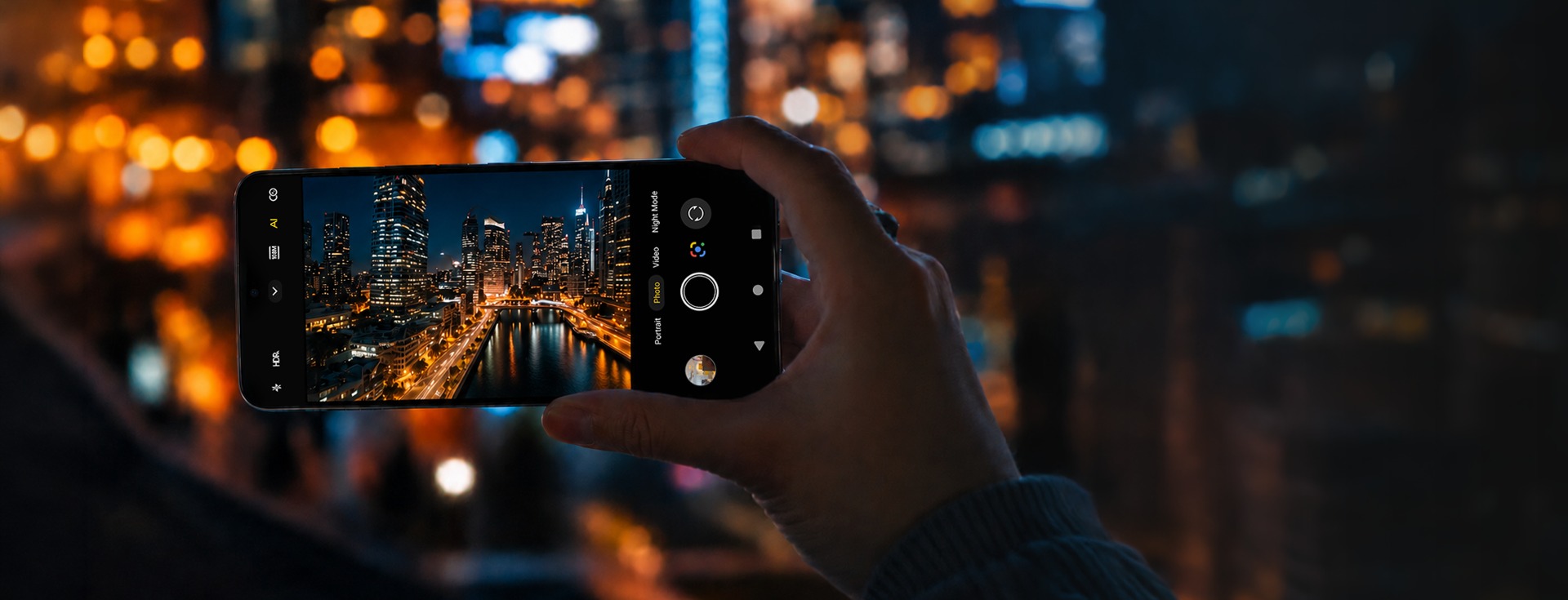 HAMMER Ventus 5G 8GB 256GB Black s 108Mpx fotoaparátem