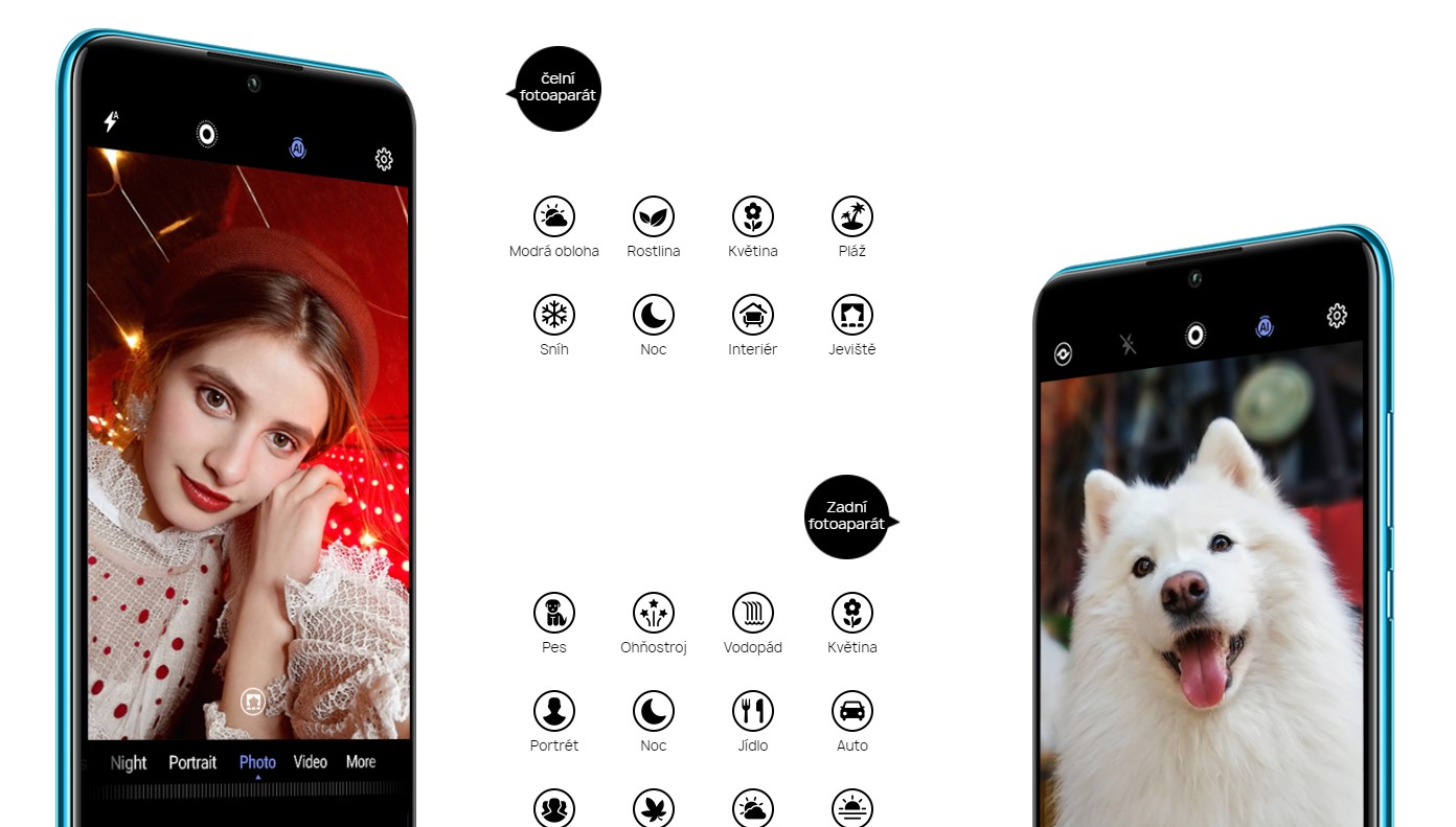Umělou inteligencí prošpikována Huawei P30 Lite umí detekovat fotografované scény