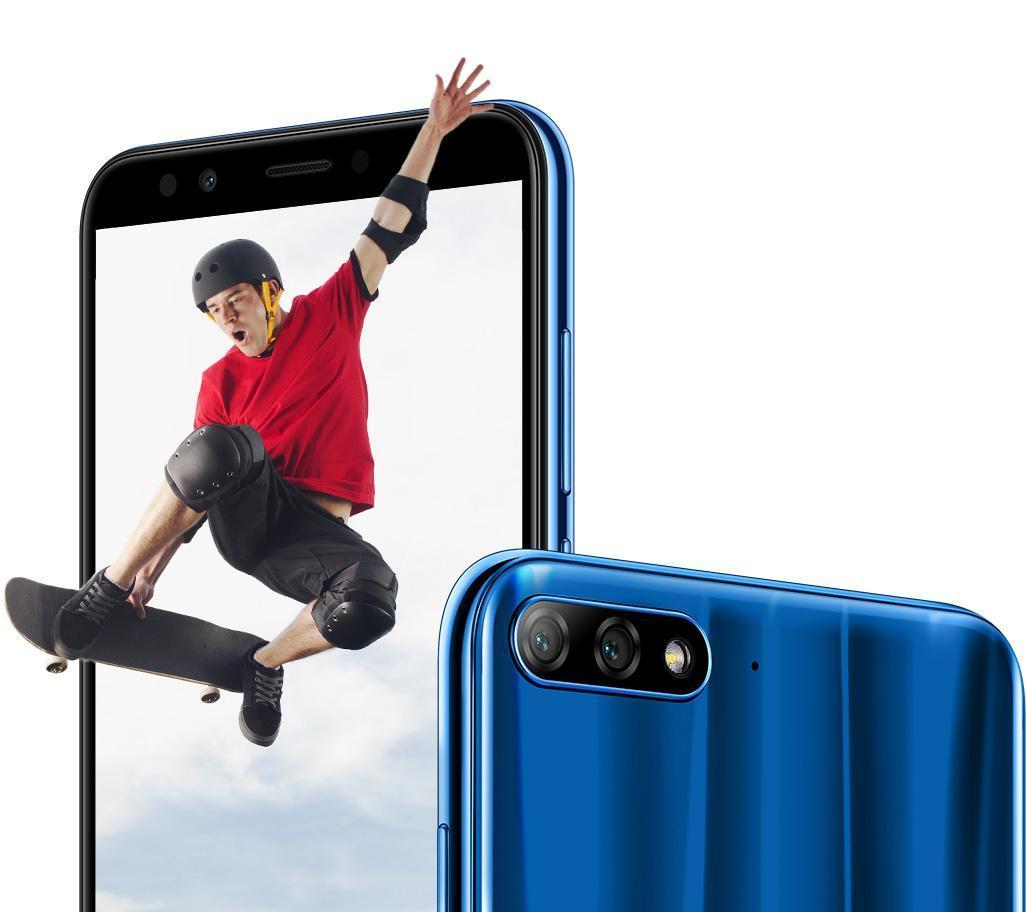 Špičková duální kamera Huawei Y7 Prime 2018 je vždy k dispozici pro ty nejlepší možné fotky