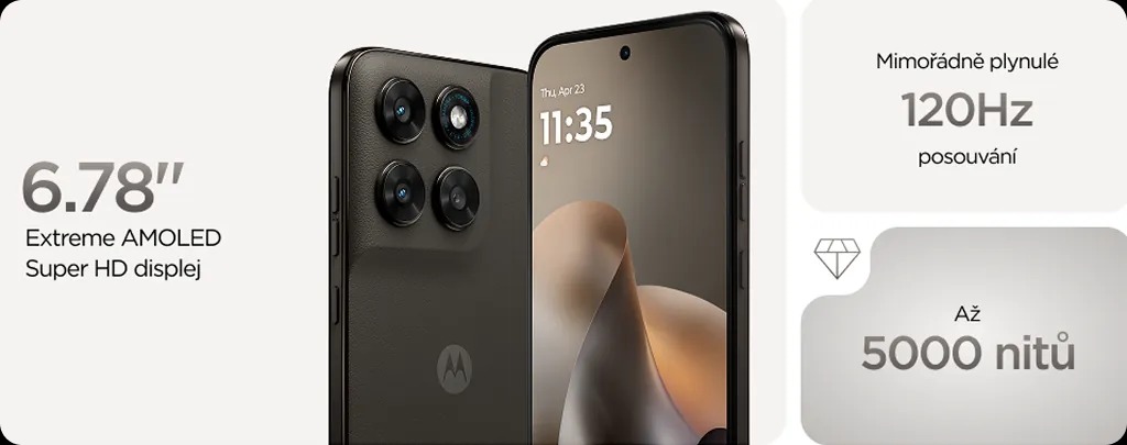 Motorola moto g77 displej