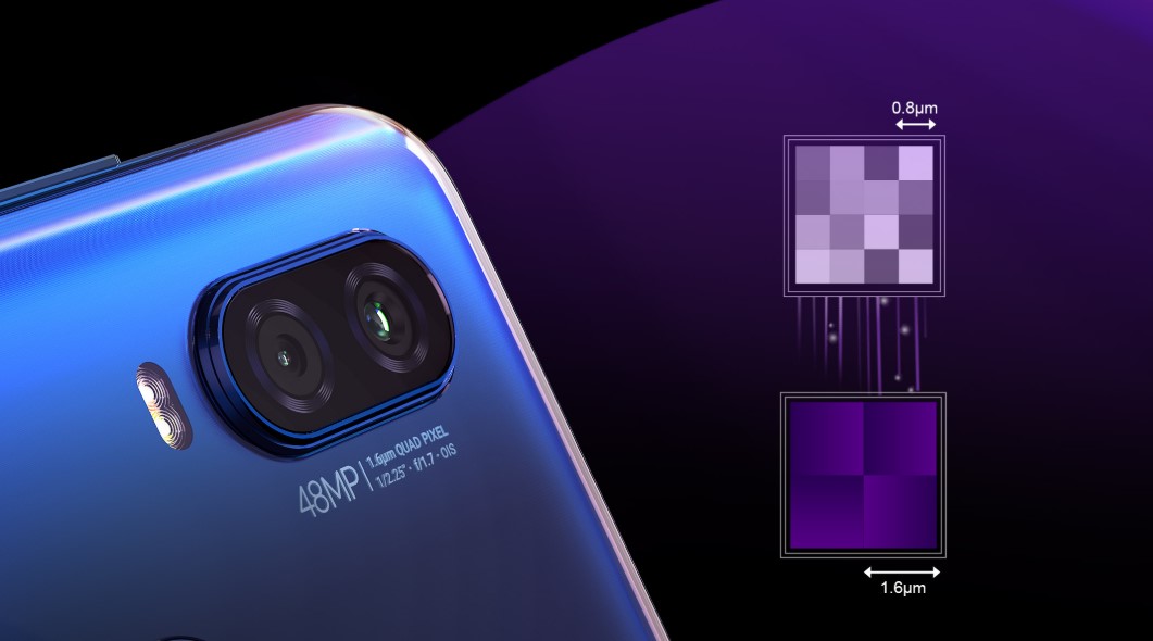Fotoaparát s vysokým rozlišením 48 Mpx umí zaznamenat snímky lepší, než kdy předtím. Staňte se profesionálem během minuty s Motorola Moto Vision One