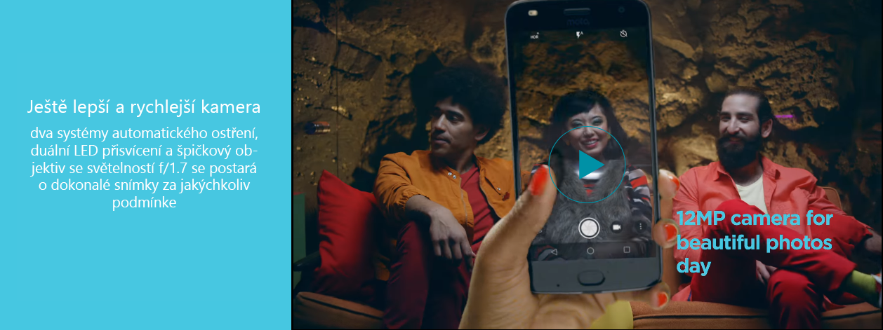 Luxusní kamera Moto Z2 Play zaznamená fotky přesně tak, jak je uvidíte