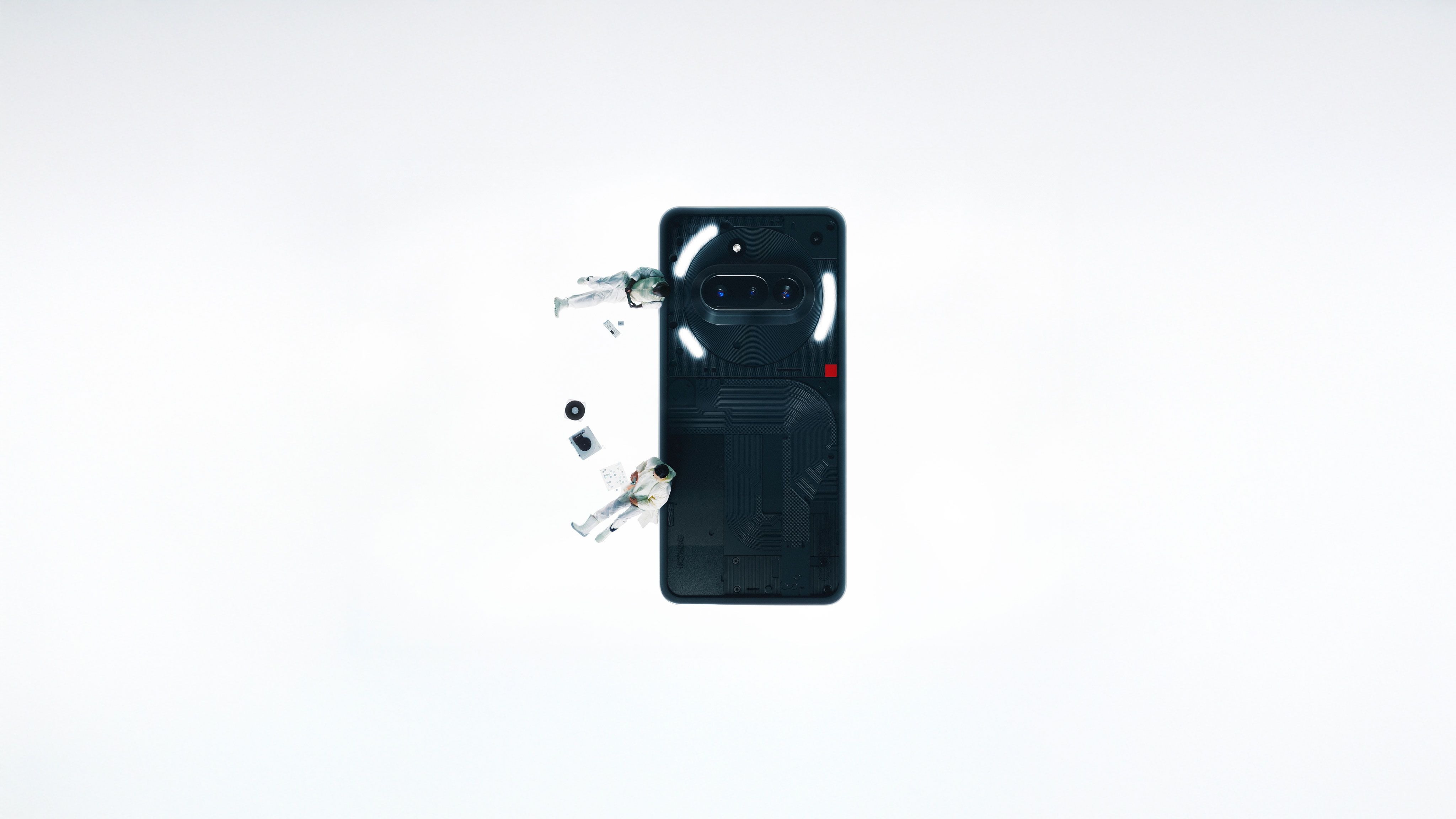 Nothing Phone 3a glyph rozhraní