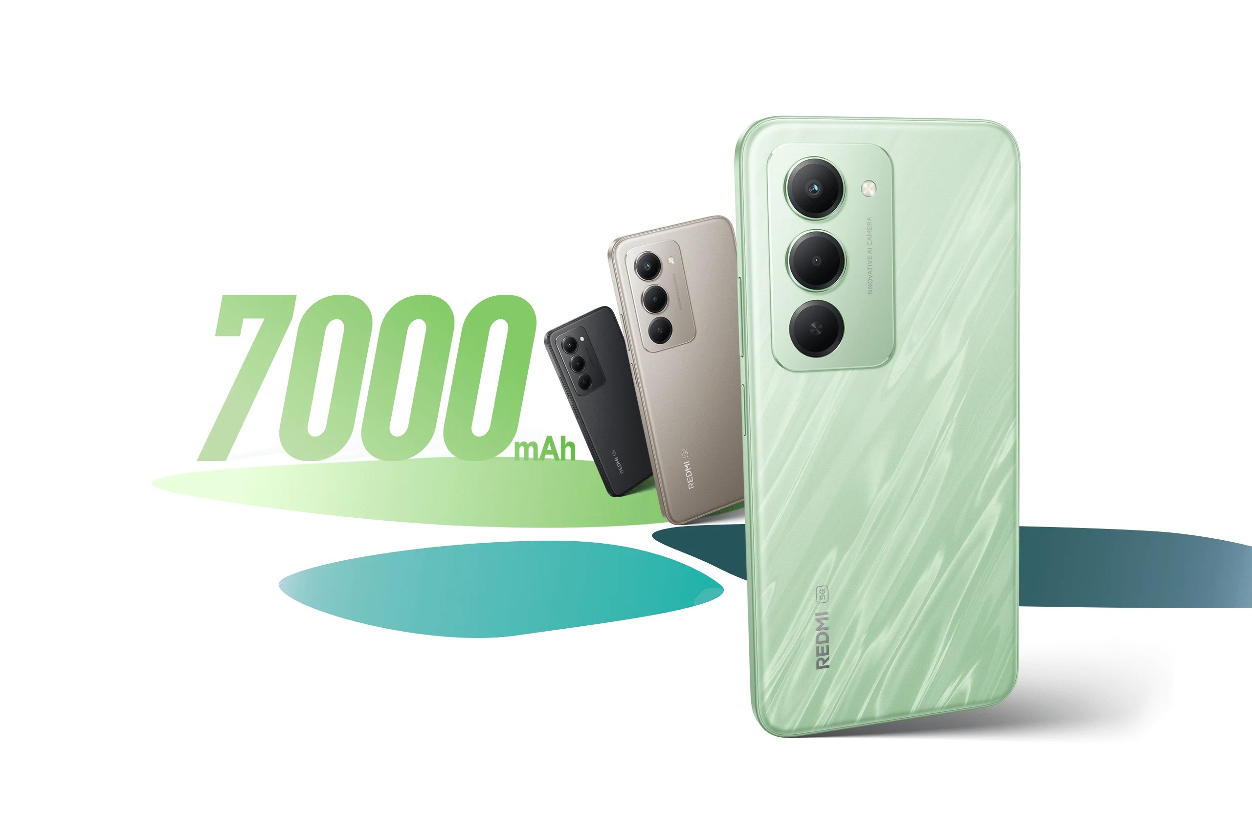 Xiaomi Redmi 15 5G – 7000 mAh baterie