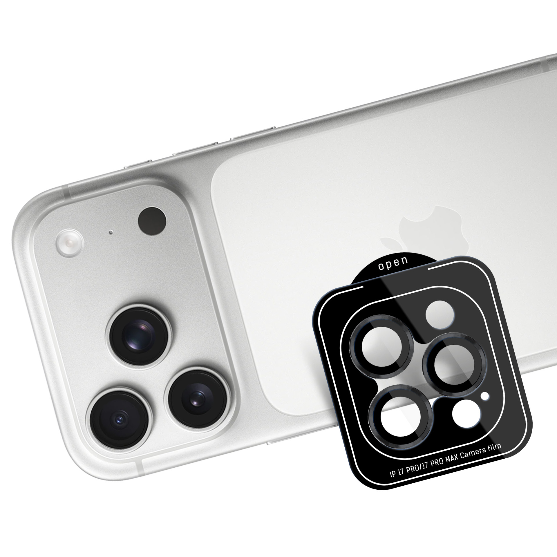Ochranné sklo fotoaparátu 3mk Lens Protection Pro iPhone 18 Pro Max černé