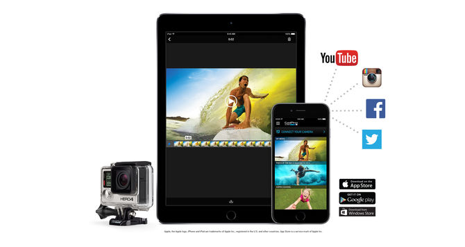 Ovládejte svou GoPro kameru pomocí aplikací pro chytré mobilní telefony s Androidem nebo tablety s Androidem. Nechybí ani podpora Windows Phone a Apple iOS.