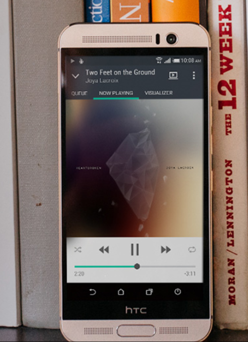 Luxusní zvuk je základem ! HTC One M9 Plus nabízí stereo reproduktory.