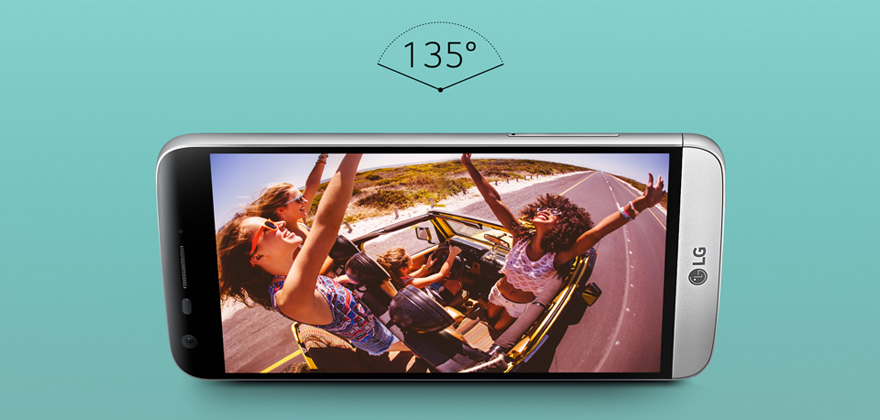 Briliantní kamera s duálními snímači vás uchvátí. LG G5 fotí famózně.