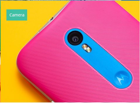 Kvalitní fotoaparát je základem Motorola Moto G 3. generace