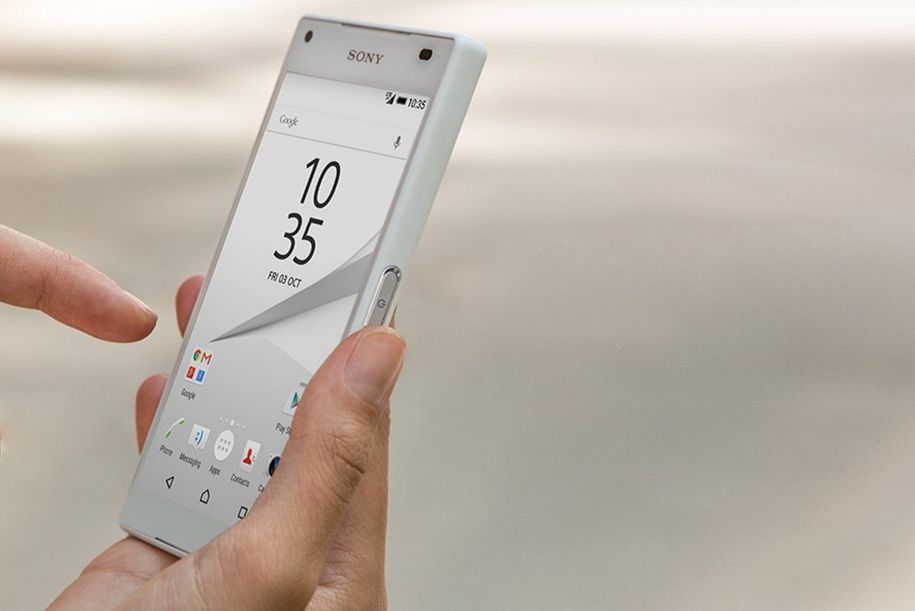 Krásný IPS LCD displej s HD rozlišením, Sony Xperia Z5 Compact