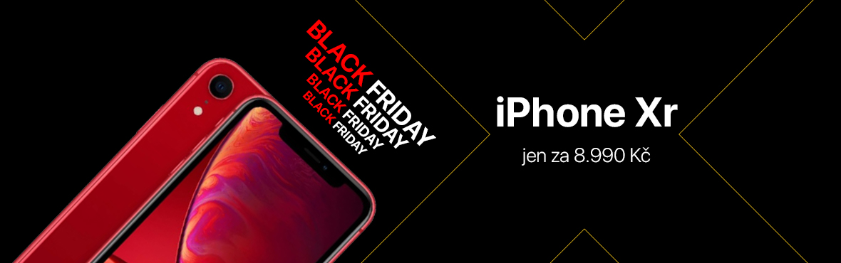 BLACK FRIDAY na iPhone XR pouze za 8.990 Kč