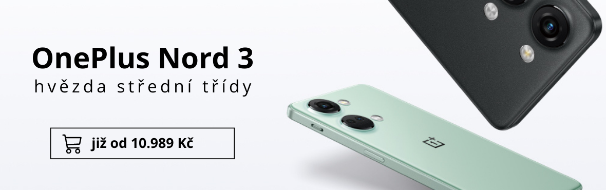 OnePlus Nord 3 - hvězda střední třídy skladem