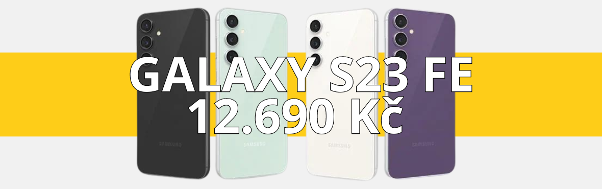 Samsung S23 FE | nevídaný výkon a nižší cena