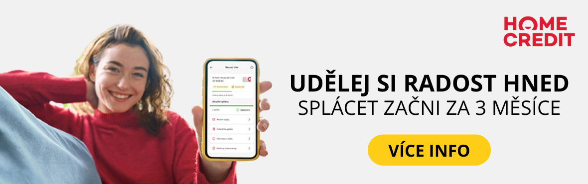 Nakupte teď, ale splácej až za 3 měsíce!