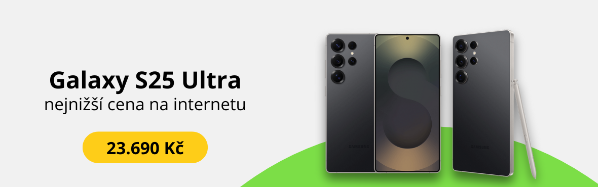 Lepší cenu nenajdete, Galaxy S25 Ultra za 23.690 Kč