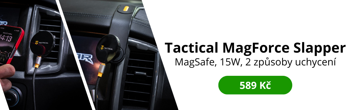 Konečně multifunkční držák do auta - Tactical Slapper