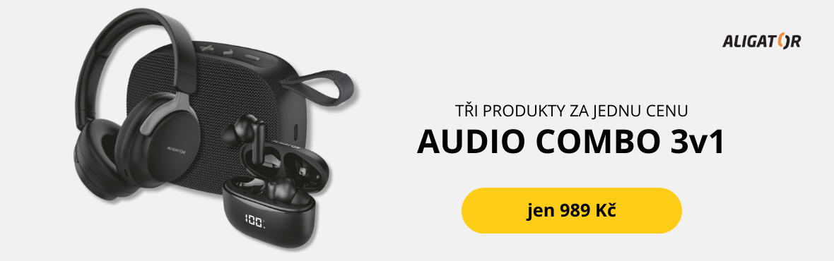 Kombo 3v1 od Aligatoru je ideální dárek na Vánoce!