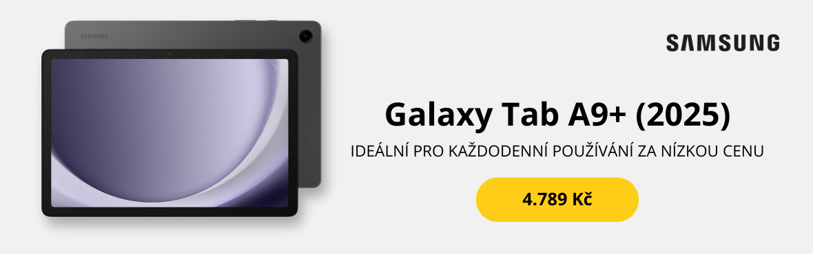 Tablet Galaxy A9+ oceníte pro jeho všestrannost a nízkou cenu