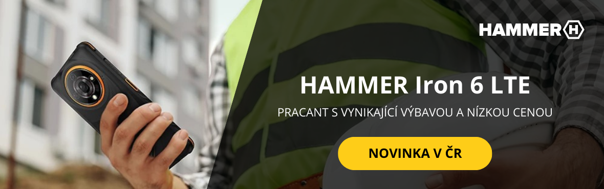 HAMMER Iron 6 LTE - pracant za nízkou cenu, novinka v ČR