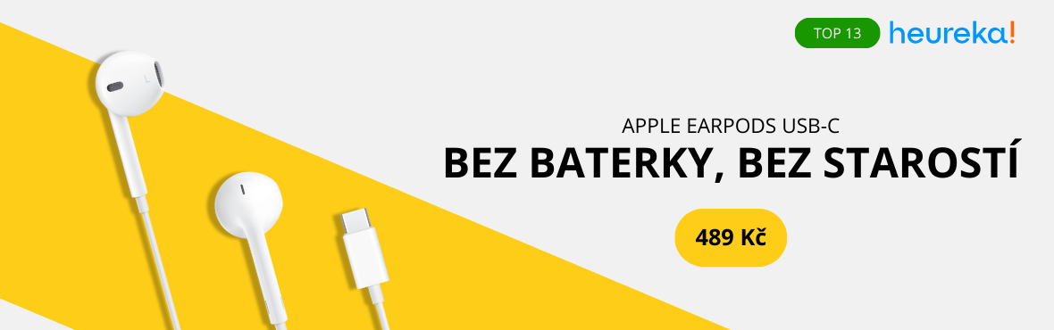 Apple EarPods s USB-C naskoč na trendy roku 2026