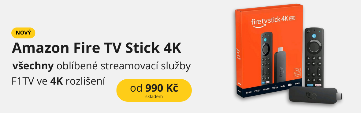 Amazon Fire TV Stick 4K - chytrá TV i na cesty