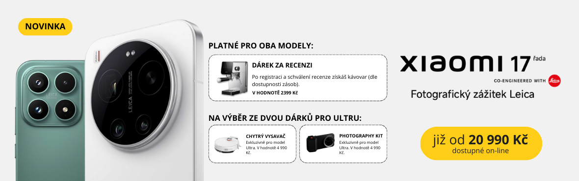 Xiaomi 17 série promo akce