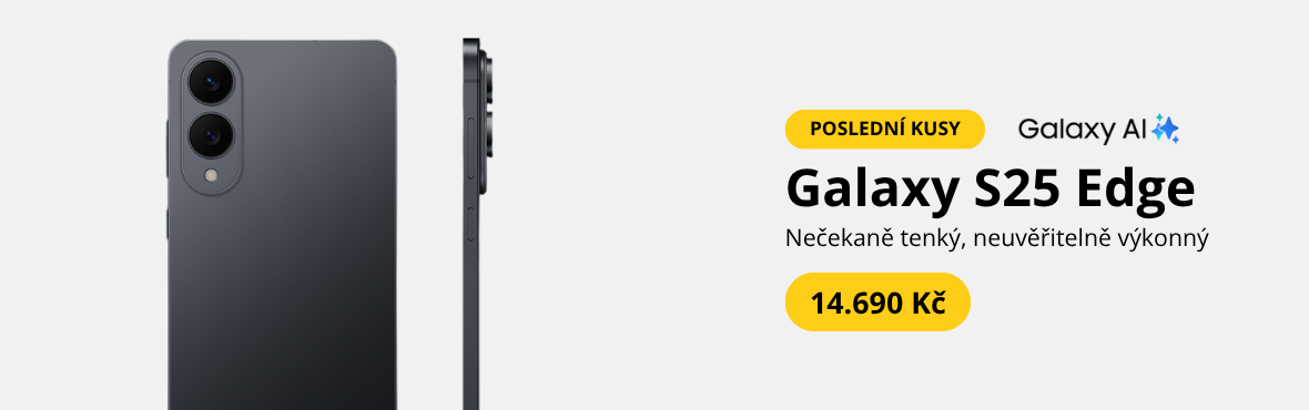 Špičková výbava, tenké tělo a Galaxy AI, nyní za výprodejovou cenu