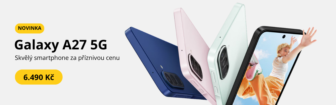 Novinka Galaxy A27 5G za nejnižší cenu!