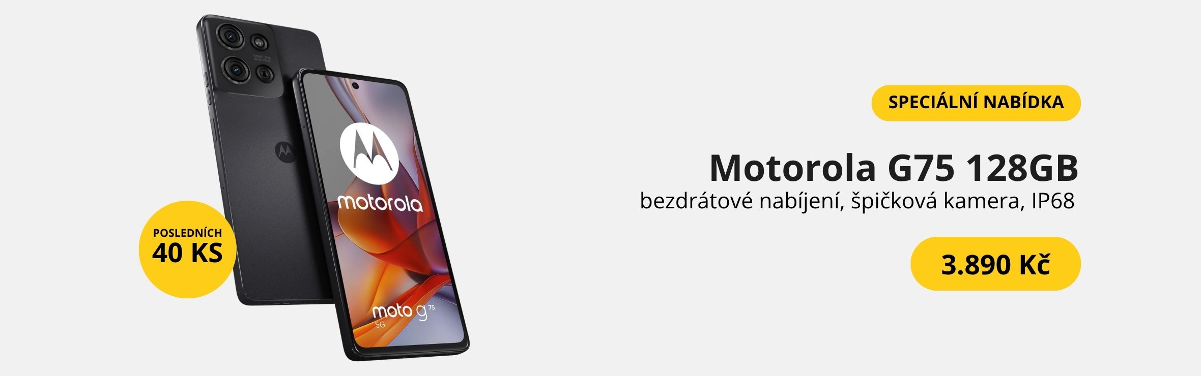 Finální výprodej nabušené Motoroly G75