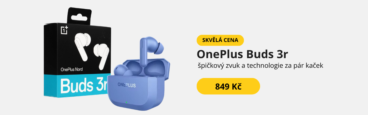 Sluchátka OnePlus Buds 3r za pár kaček skvělá muzika