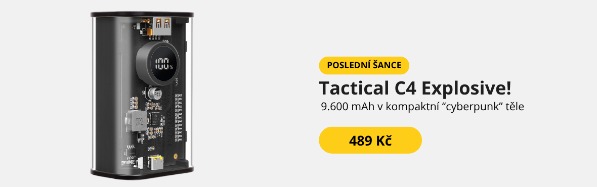 Tactical C4 Explosive! Poslední šance na nákup