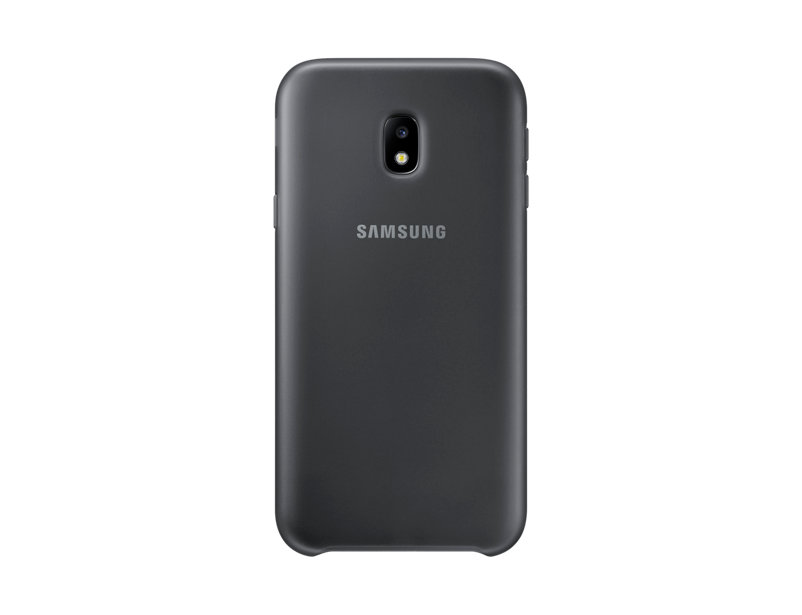 Pouzdro Samsung EF-PJ330CB Dual Layer Cover pro Galaxy J3 2017 černé