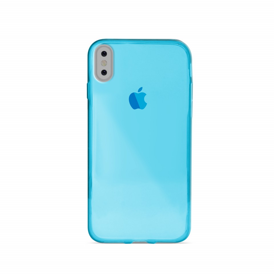 Pouzdro Puro Cover 03 Nude pro Apple iPhone X/XS modré