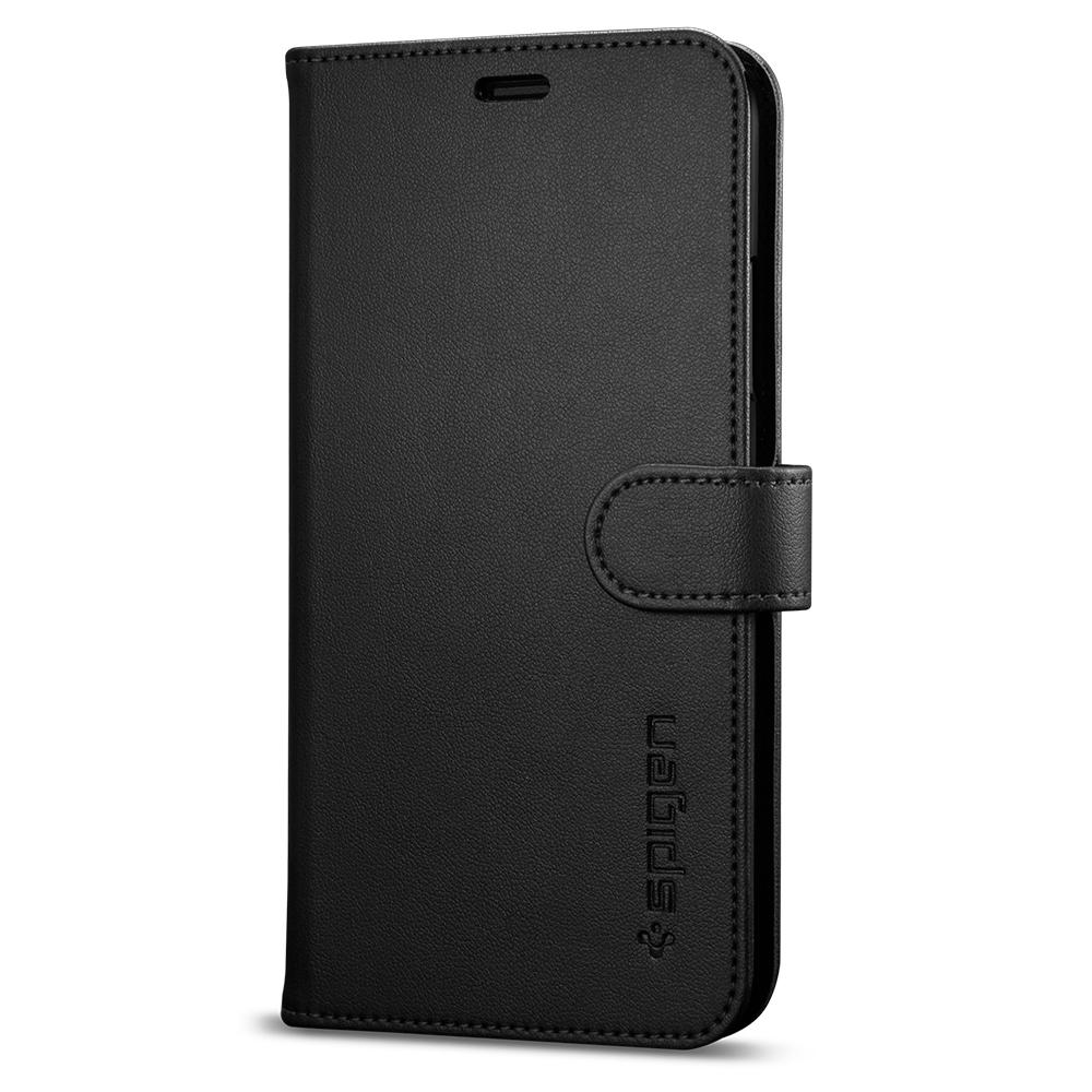 Pouzdro Spigen Wallet S (057CS22176) pro Apple iPhone X/Xs černé