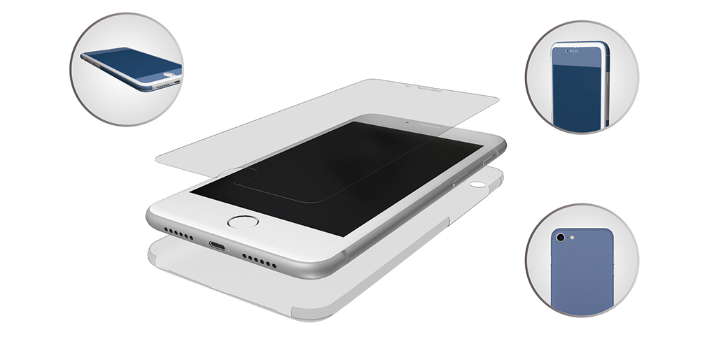 3mk FlexibleGlass 3D Matte-Coat pro Apple iPhone 7