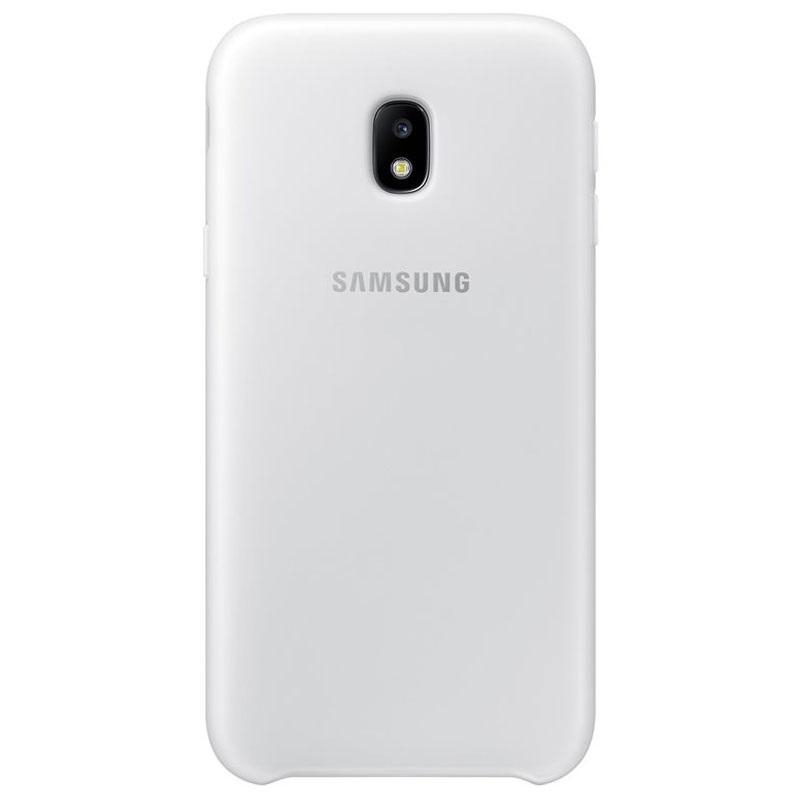 Pouzdro Samsung EF-PJ330CWE Dual Layer Cover pro Galaxy J3 2017 bílé
