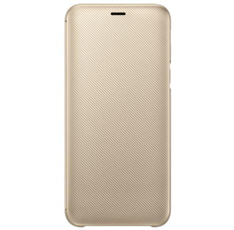 Pouzdro Samsung EF-WJ600CFE Folio pro Samsung J600F Galaxy J6 zlaté