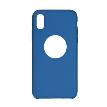 Pouzdro Swissten Liquid (s výřezem na logo) pro Apple iPhone X modré