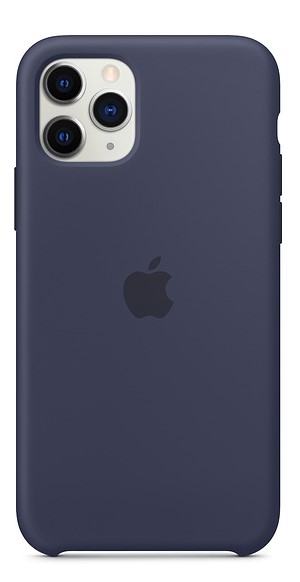 Pouzdro Apple (MWYJ2ZM/A) Silicone Case pro Apple iPhone 11 Pro Midnight Blue