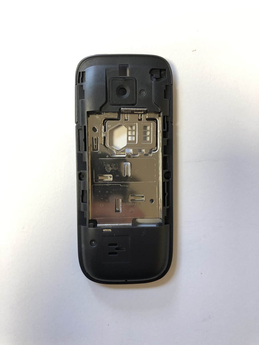 Střední kryt pro Nokia C2-01 OEM černý