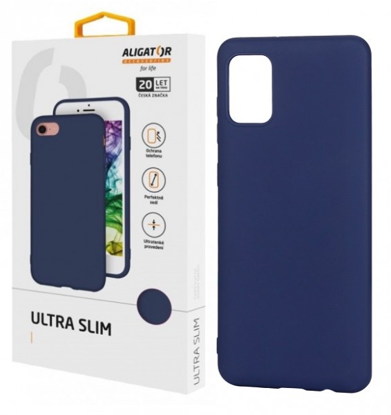 Pouzdro Aligator Ultra SLIM pro Samsung A315F Galaxy A31 modré