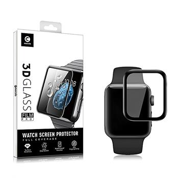 Tvrzené sklo Mocolo 3D pro Apple Watch Series 1,2,3 42mm černé