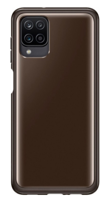 Pouzdro Samsung (EF-QA125TBE) Soft Clear Cover pro Samsung Galaxy A12 černé